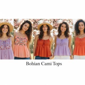 The Return of Boho Cami Tops – Free-Spirited Style for Every Woman