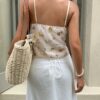 Serisse New Women Sequin Embroidered Camisole Tank TopRave Outfits FestivalIbiza OutfitsCoachellaBeaded TopBoho Beach Backless Camisole Made Of Special Beaded Fabric main 1
