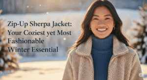 Zip-Up Sherpa Jacket: Your Coziest Yet Most Fashionable Winter Essential